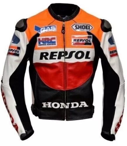 Giacca pelle uomo honda repsol - uomo,