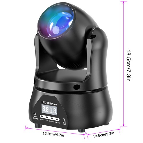 Luce testa mobile - 100, w