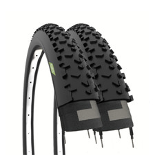 2 COPERTONI 29 x 2.25 (57-622) PNEUMATICI NERI IN GOMMA X MTB 29” MOUNTAIN BIKE 