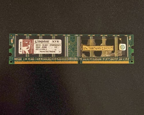 Modulo ddr kingston 1gb - ddr,