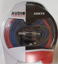 AUDIOSYSTEM Kit Cavi 4 AWG per montaggio Amplificatore in Auto
