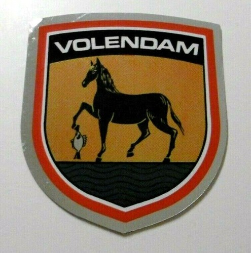 Adesivo souvenir volendam edam - adesivo,