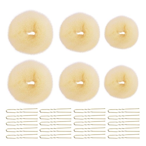 Pezzi ciambella per chignon - pezzi,