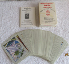 Mazzo di Tarocchi Aleister Crowley Thoth Vintage formato piccolo