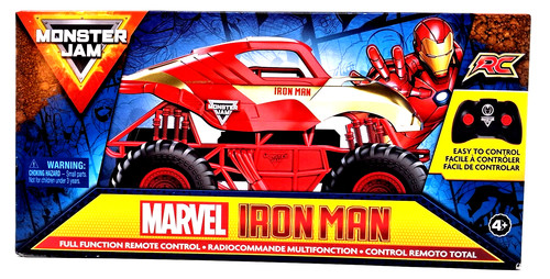 Monster jam marvel iron - marvel, rc