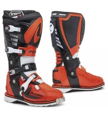FORMA PREDATOR 2.0 NERO ARANCIONE STIVALI MOTO CROSS ENDURO SNODO TG 42 Usato