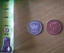 COLLEZIONISMO BIRRAIO BIRRA TUBORG  CORONA DANESE (riprod.) MONETA ARGENTO 800