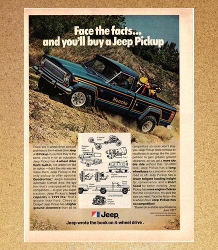 Jeep honcho blu - jeep, pickup
