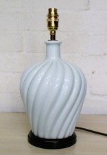 Lampada da tavolo vintage Carlos Remes lampada ceramica verde celadon asiatico vorticoso pallido