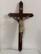 Antico Crocifisso Cartapesta