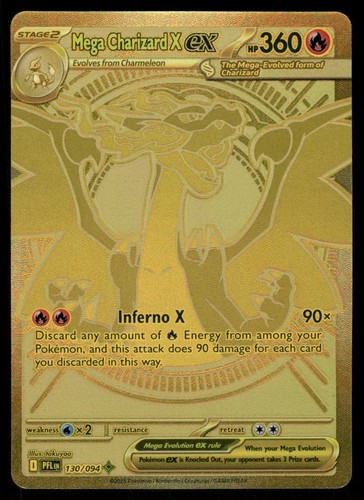 Pokemon cards mega - mega, charizard
