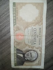 100000 Lire Manzoni Decreto 19 Luglio 1970