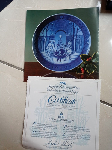 Piatto porcellana danese - , royal