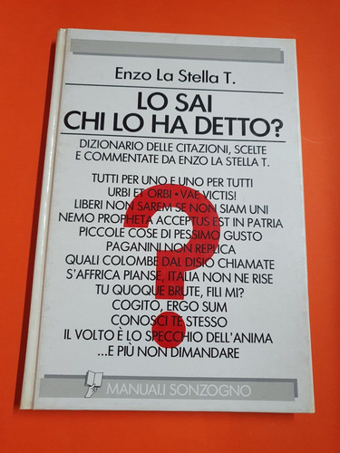 Sai chi detto - sai, lo