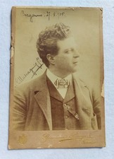 Pietro mascagni fotografia con - mascagni,