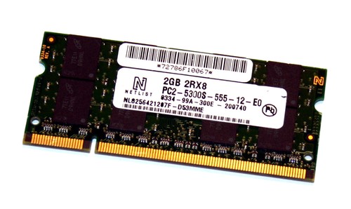 Ddr2 ram 200 pin so - 2, gb