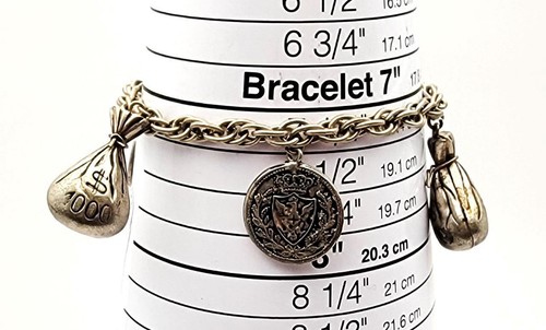 Bracciale vintage argento - vintage,