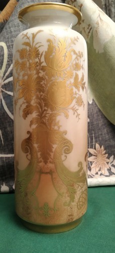 Vaso ceramica oro zecchino - vaso,