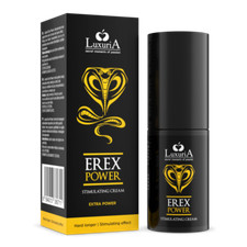 Crema Tonificante per Pene Luxuria Erex Power - 30ml, Stimolante e Rinforzante