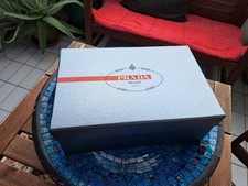 prada scarpe donna Dècolletè 40 Pelle Vernice Nero Rosso 