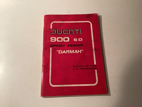 Ducati manuale istruzioni 900