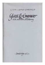 Vetro e incisore CARDOZO, LIDA LOPES: con particolare attenzione al lettering...