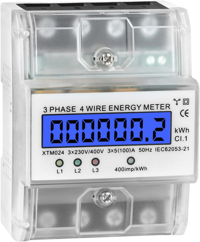 Contatore elettrico fasi - elettrico, 4