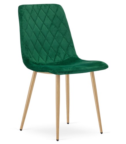 Sedia torino velluto verde - torino,