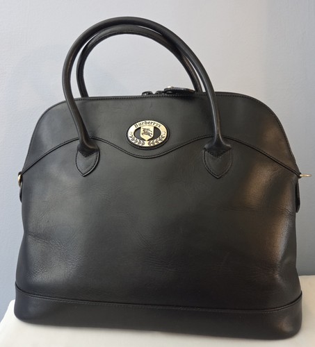 Burberry vintage black - black, leather