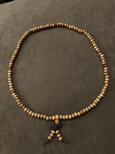 Collana perle legno - di,