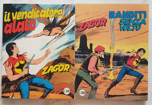 Zagor zenith originale lotto - zenith,
