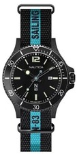 Nautica N83 Black Fabric 43mm