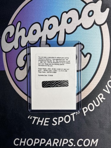 2025 upper deck - 2025-26, cut