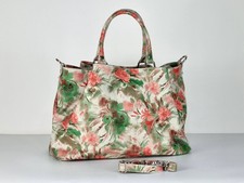 Borsa con vernice floreale
