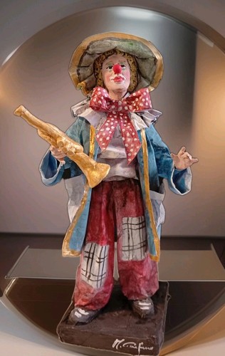 Clown pagliaccio in - -,