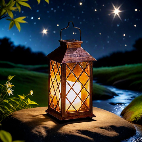 Lanterna solare candela - ,