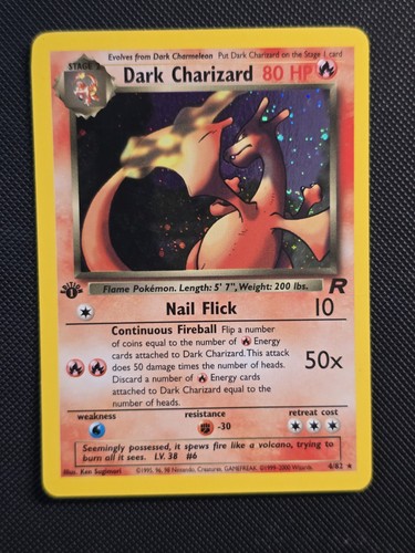 Pokémon tcg dark - dark, charizard