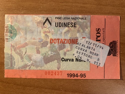 Biglietto stadio ticket - stadio,