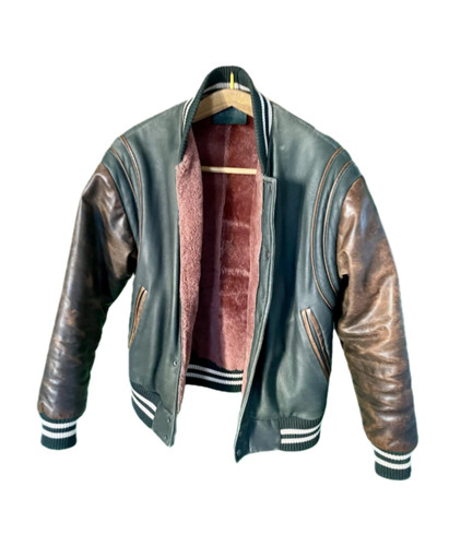 Giacca pelle uomo con due - uomo,