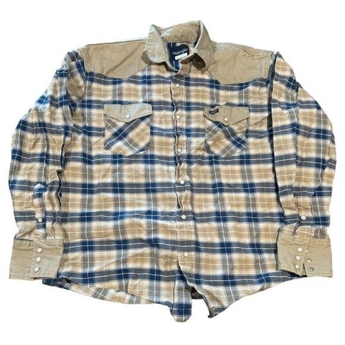 Camicia wrangler uomo blu - wrangler,