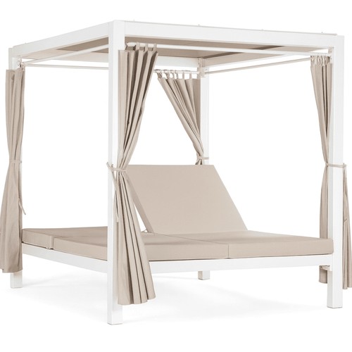 Daybed bianco gazebo - |,