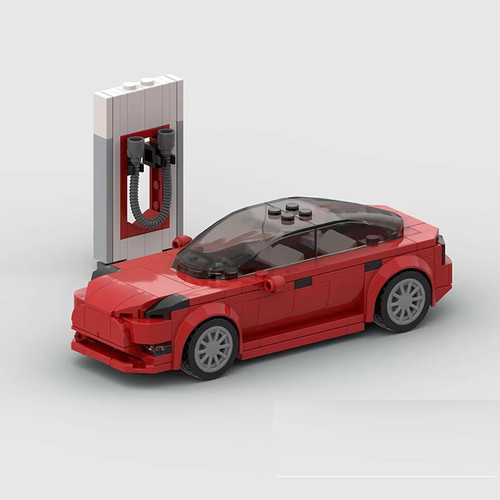 Moc lego car tesla - moc, 3