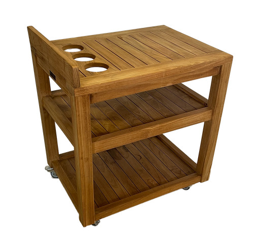 Carrello servizio legno - di,