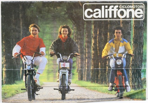 Brochure depliant califfone - brochure,