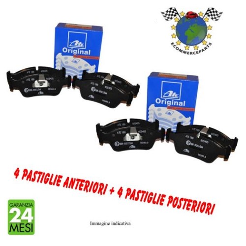 Kit pastiglie freno ant post - kit, ant+post
