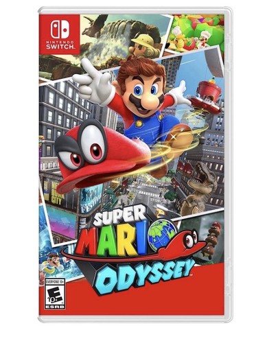 Super mario odyssey - super,