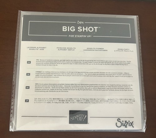 Stampin matrici sizzix - stampin,