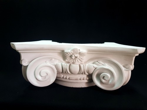 Semi capitello greco gesso - semi,