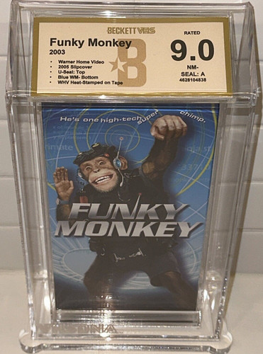 Funky monkey vhs movie video - monkey,
