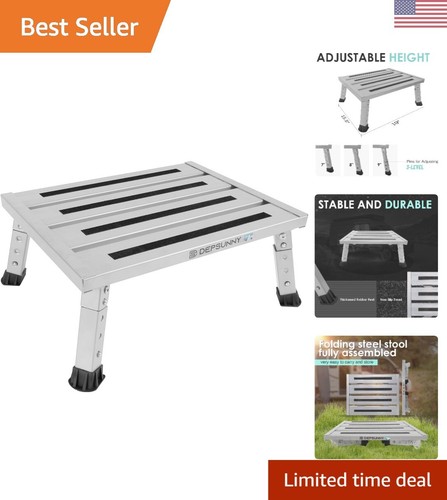 Adjustable height aluminum - height, rv